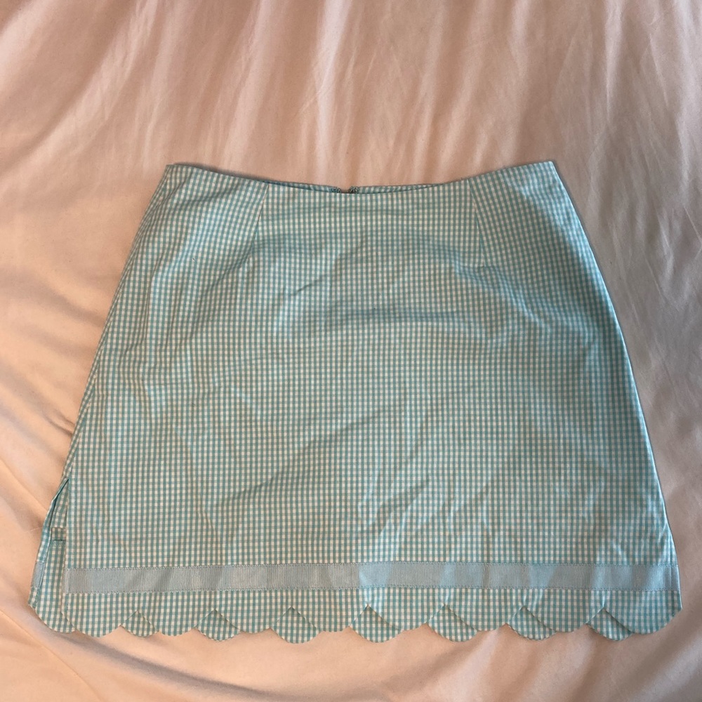 Gingham Lilly Pulitzer Skort 0